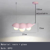 Art Deco LED Wall Lamp Modern Beige Green Pink Resin Hyacinth Bean Living Room Bedroom Aisle Restaurant G9 Bulb Lighting