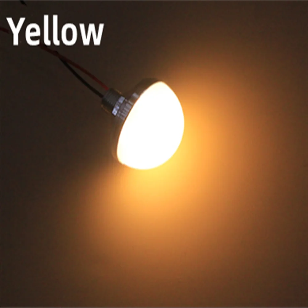 12V LED Makeup Mirror Bulb - 3W DC Round Lamp for Vanity & Dressing Room