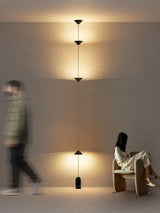 Luxury Gold Time Hourglass Floor Lamp & Pendant Light - Minimalist Neutral LED Ambient Light Fixture for Living Room Sofa & Bedside