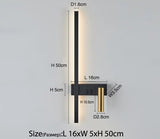 13W LED Wall Lamp Modern Adjustable Swing Spotlight Double Switch Bedside Lighting Decorative For Background Wall Living Room