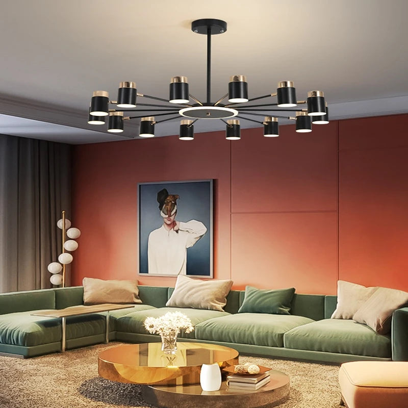 Nordic Chandeliers Lighting For Modern Living Dining Room Bedroom Kitchen Ceiling Pendant Lights Simple Indoor Home Decors Lamps