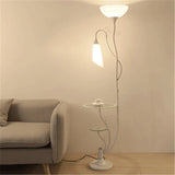 E27 Nordic Modern Floor Lamp LED Flower Tea Table Floor Lamps for Living Room Bedroom Study Desk Lamp Home Decors Standing Lights