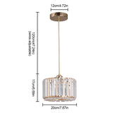 Modern Crystal Ceiling Light Flush Mount Ceiling Chandeliers Lamp LED Bedroom Corridor Entrance Lighting Fixtures E27 Gold Black