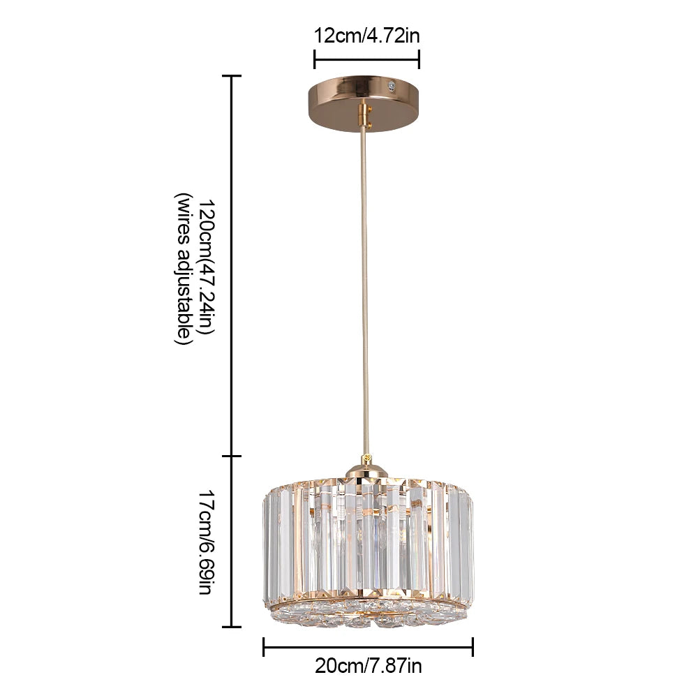 Modern Crystal Ceiling Light Flush Mount Ceiling Chandeliers Lamp LED Bedroom Corridor Entrance Lighting Fixtures E27 Gold Black