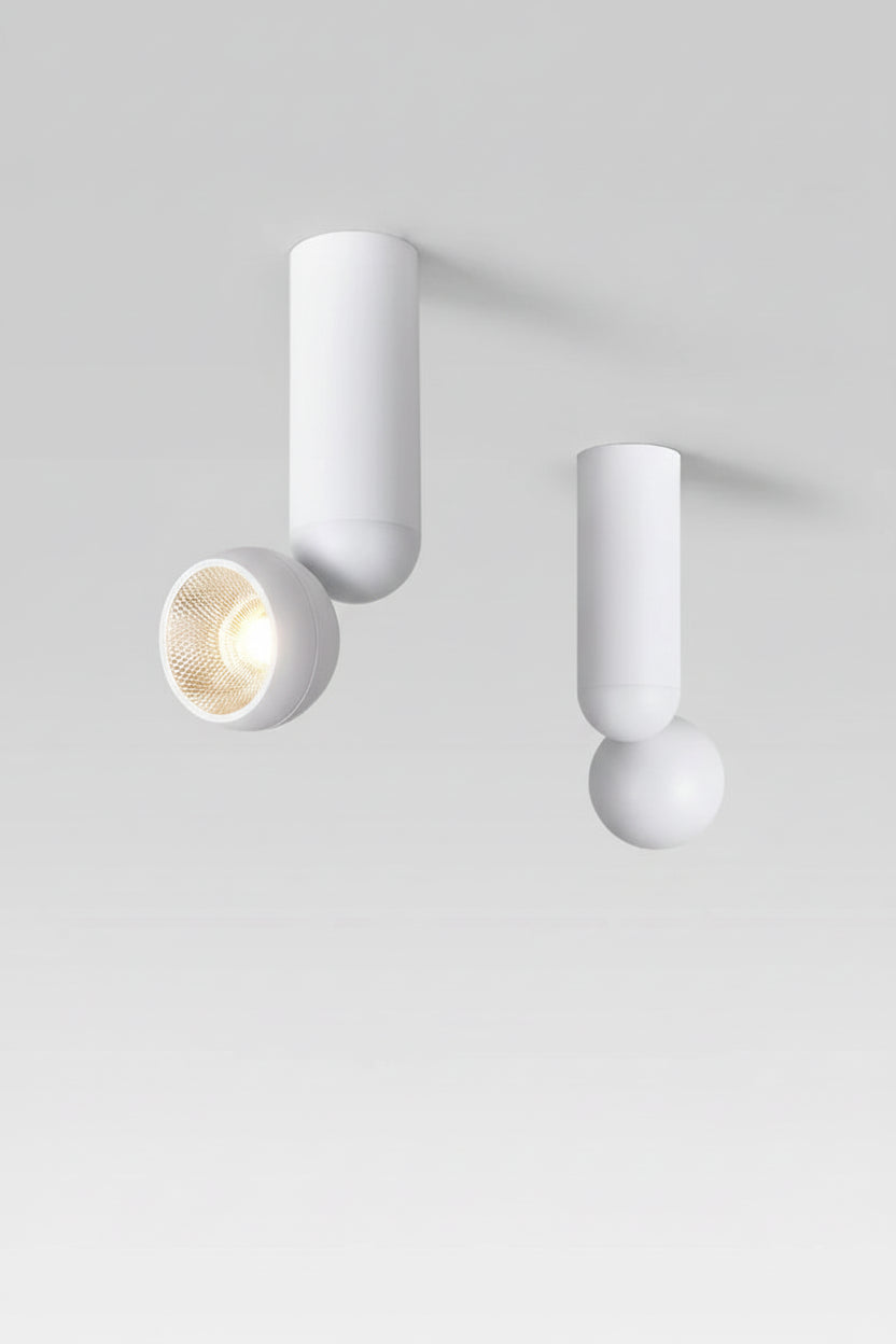 High CRI 90+ LED Surface Spotlight - 355° Rotatable Ceiling Spot Lamp