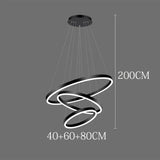 Nordic home decoration, stair chandelier, living room and dining room Pendant lights, ceiling light, indoor lighting