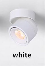 360 ° Rotatable And Foldable LED Downlights Dimmable 7W10W12W15W20W Surface Mounted Ceiling Lamp COB Spotlight AC85V-260V CRI 98