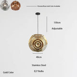 Minimalism Chandeliers Design Modern LED Luster Indoor Round Lighting Fixtures Art Caterpillar Gallery for Dinning Table