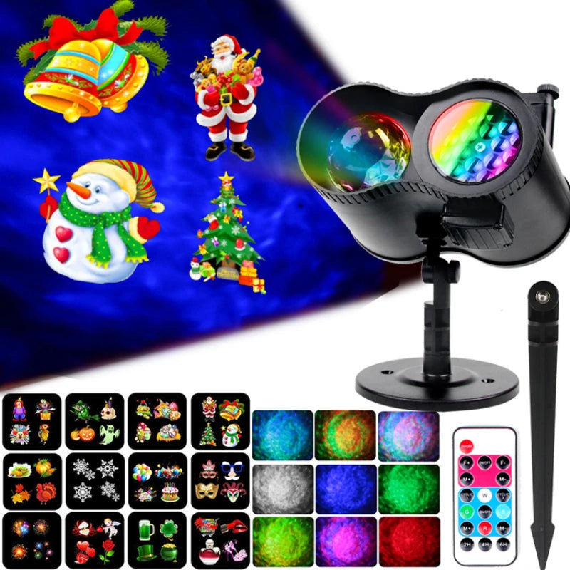 LED Lamp Party Light Lighting Holiday Outdoor Christmas Projector Christmas led lights Projector Waterproof Laser Projection