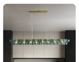 Modern Glass Design Creative Chandelier - Luxury Suspension Light for Living Room