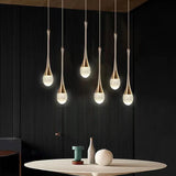 Modern Bubble Crystal Pendant Lights Indoor Hanging Lamp For  Kitchen Island Dining Living Room Bar Cafe Pendant Lamp Home Decor