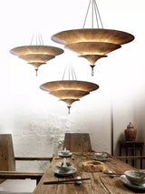 Nordic Designer LED Pendant Light Chandelier (110V-220V) - Modern Indoor Ceiling Hanging Lamp Fixture for Living Room, Dining Room & Bedroom Decor