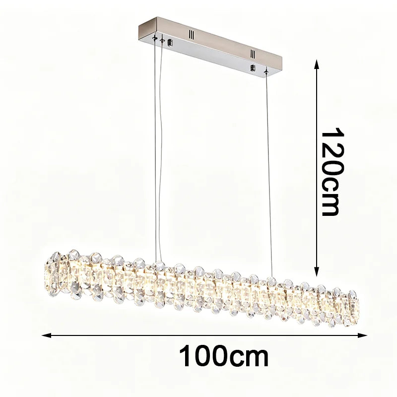 home decorationPendant lights, luxury crystal living room chandelier, dining room Pendant lamp, ceiling light, indoor lighting