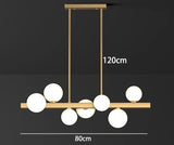 Modern LED Pendant Light for Living Room - Luxury Home Decor Chandelier