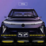 LED Car Hood Light with Turn Signal Scan and DRL.