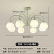 Living Room Chandelier Nordic  Match Green Dining Room Light French Pastoral Simple And Warm Bedroom Living Room Lamp