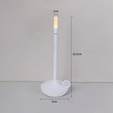 LED Candle Charging Restaurant Bar Lamp Desktop Decoration Atmosphere Touch Night Light Led Desk Lamps Candlelight Table Lamp