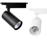 LED Track Light Rail 0.5M 1M Black White Aluminum 2 Wire System Track Light Series Universal Track for Ceiling Spot Lamps