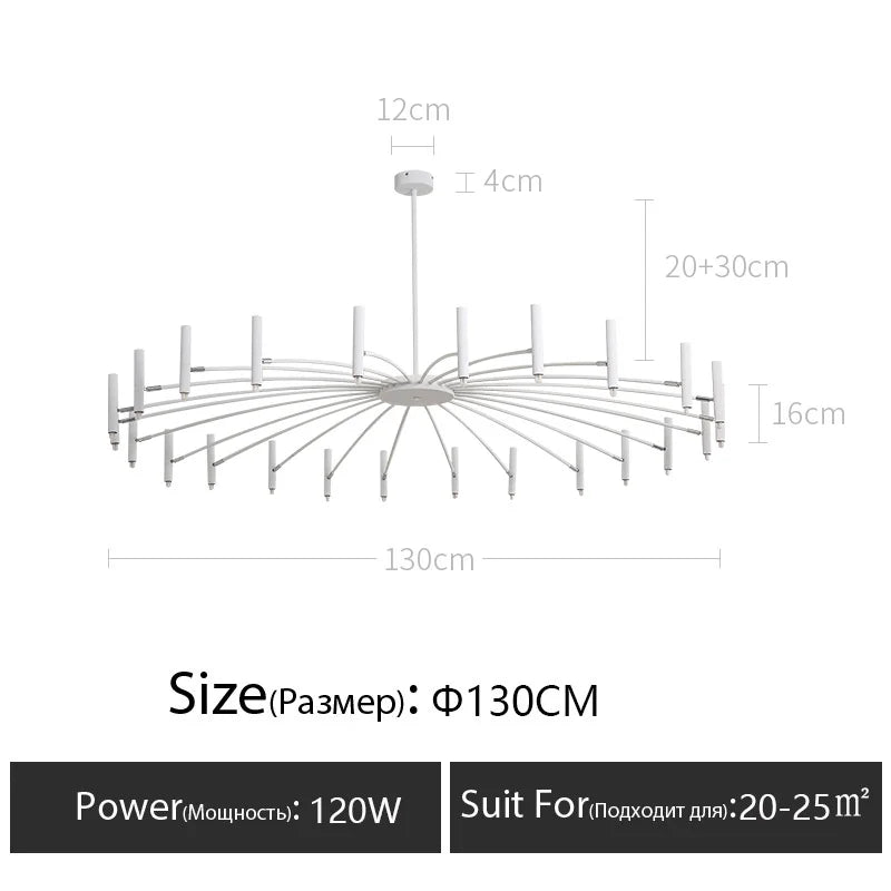 2025 Modern Design Art LED Chandelier Bedroom Restaurant Hanging Light Lighting Lustre LivingRoom Pendant Lamp Home Deco Fixture