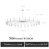 2025 Modern Design Art LED Chandelier Bedroom Restaurant Hanging Light Lighting Lustre LivingRoom Pendant Lamp Home Deco Fixture