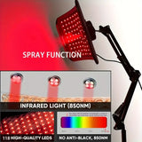 460-850nm Red Light and infrared Therapy 528 LED Chips Panel Facial Body Skin Rejuvenation Home Care Salon Device