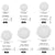 Recessed Down Led Downlight AC110V AC230V Ceiling Light High Power 24W Super bright lights  Suitable for kitchen bathroom mall