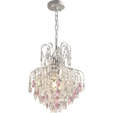 Modern Luxury Colorful Crystal Bedside Led Pendant Lights Home Decor Bedroom E14 Suspend Lamp Bar Hanging Lamp Led Luminarias