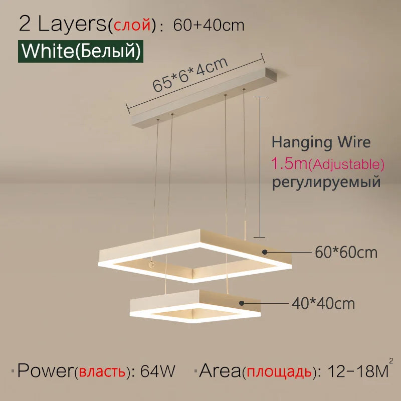 Ceiling Chandelier Chandeliers for Living room 2021 Pendant lamp Modern Bedroo Hanging Light Fixture LED Lustre Dining room