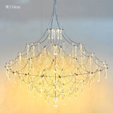 Crystal Chandelier for Living Room Dining Bedroom Hanging Lamps For Ceiling Firefly Lustre Design Modern Suspension Chandelier
