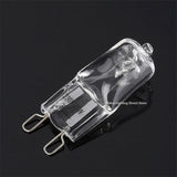 10-Pack G9 Eco Halogen Bulbs - 120V Dimmable Capsule for Crystal Chandeliers