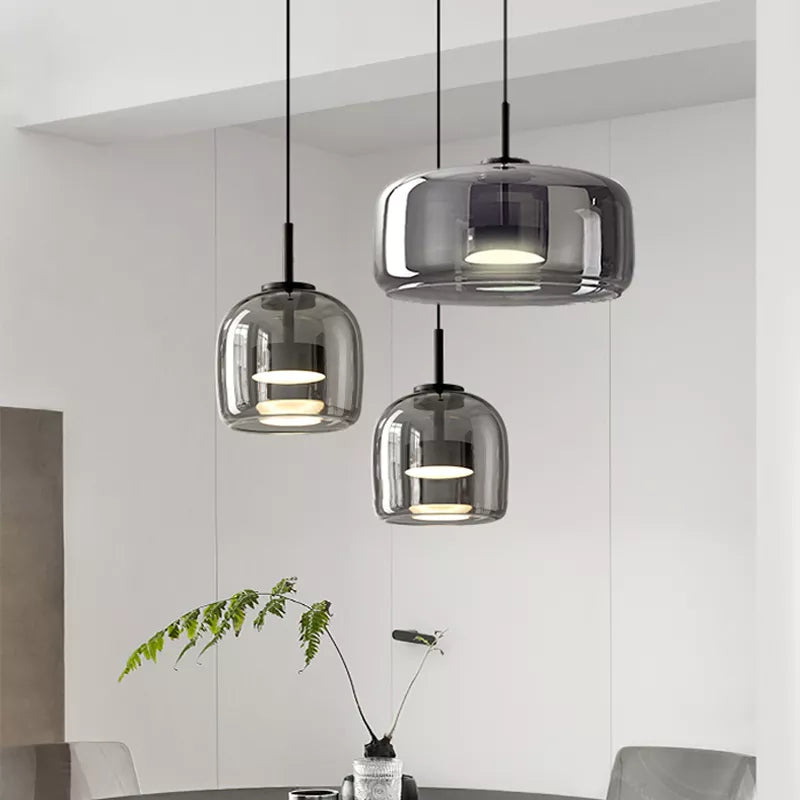 Led Glass Pendant Light light luxury pendant Lamp Deco Nordic Hanging Light Fixtures Bedroom Modern Luminaire Suspension lamp