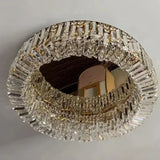 Luxury Crystal Bedroom LED Ceiling Lamp Simple Nordic Restaurant Living Room Kitchen Hotel Chandelier Modern Home Decor Lighting