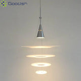 Denmark Louis Poulsen Enigma Pendant Lights Acrylic Slice Ripple Art Creative Lamps for Living Room Home Decoration Chandeliers