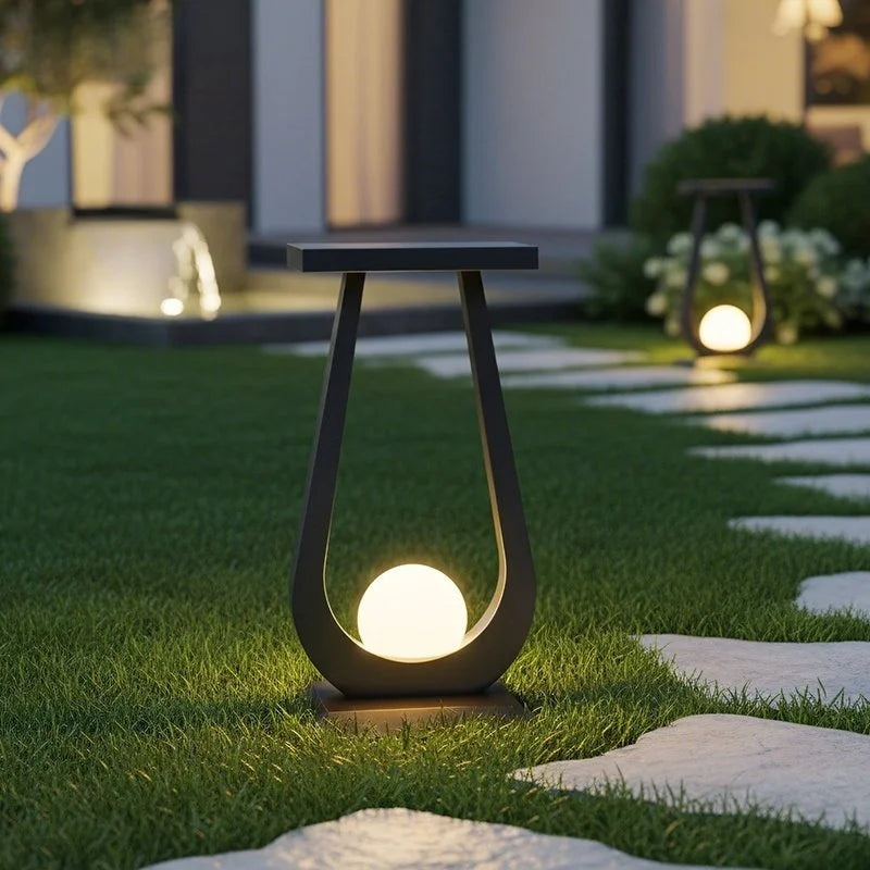 New Outdoor Solar Lawn Lights - Waterproof Ground Landscape Pathway Lamps