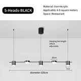 Nordic Modern Creative Chandelier - Adjustable LED Ceiling Light for Dining Room