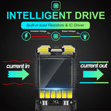 2PCS T15 W16W 4014 45-SMD LED Backup Reverse Light Bulbs - Canbus Error-Free High-Power Lamps