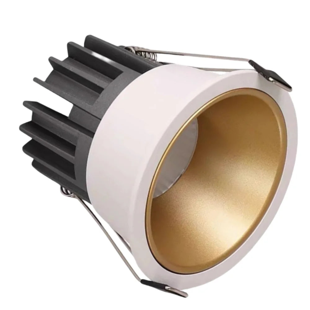 Dimmable LED Downlight Recessed Ceiling Lamp Spotlight Aluminum LED COB Light 5W 10W 12W 18W 20W 24W AC110V 220V Home Office Store