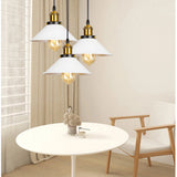 Pendant lights Nordic led Hanging lamp Christmas decorations for home lighting lamps E27 110-220v for living room with lampshade