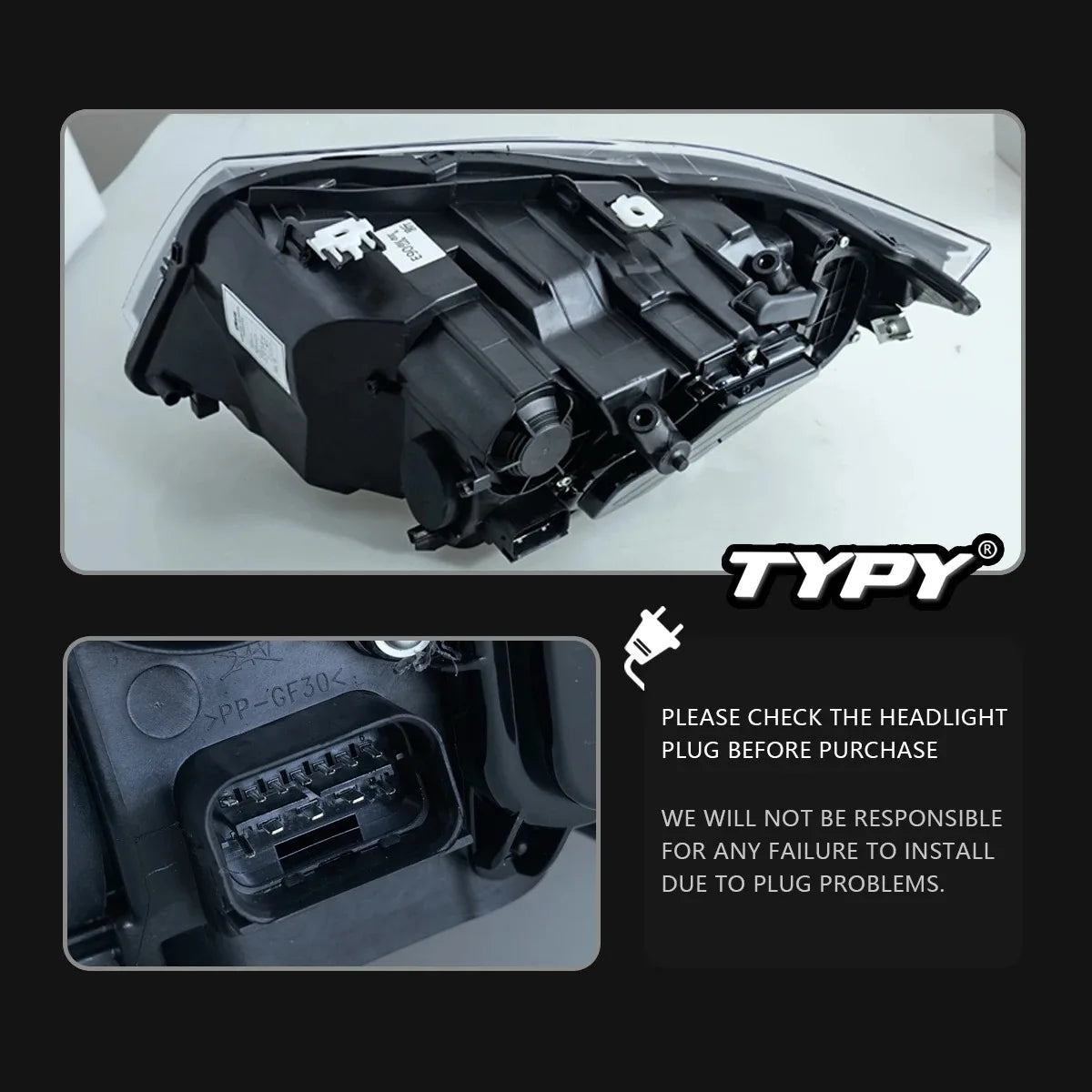 LED Projector Headlights for BMW 3 Series E90 (2005-2012) - RGB Color Changing