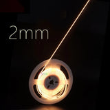 Ultimate Thin 2mm COB LED Strip Light for DIY Craft Cabinet Shelf 12V Filament Warm Cool White Flexible Linear Tape Lights Bar