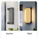 Outdoor Waterproof Stainless Steel Wall Lamp with PC Lampshade - Modern Exterior Sconce Light Fixture for Fence, Entrance & Underground Garage