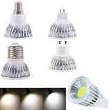 Super Bright Dimmable DC 24V COB LED Spotlight Bulb (6W 9W 12W) - GU10 MR16 E27 Lamp Bulb (2700K-6500K) for Home & Yard Decor