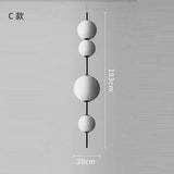 White Glass Round Ball Pendant Ceiling Chandelier Designer 4 Head LED Cafe Bar Bedroom Kitchen Hanging Lamp Fixture