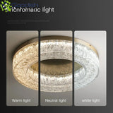 Modern Led Ceiling Lights Crystal Chandelier with Luxury Lamps for Living Dining Room Bedroom Hall Art Lighting Home Decoration