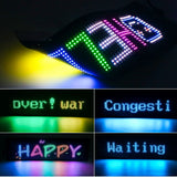 Programmable RGB LED Car Sign - Bluetooth App Scrolling Advertising Display