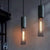 Industrial LED Pendant Light Retro Multi head Cement Hanging Fixture Living Room Bedroom Illumination Bar Dining Room Decors Lamp