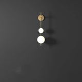 Vertical Globle Wall Lamp Sconce Light for Living Room Bedroom
