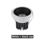 Dimmable Led Downlight Recessed Ceiling Lamp Spotlight Aluminum COB 110V 220V Home Office Store Spot led Hole 65/75/90mm