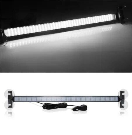 80 LED Strobe Lights For Auto Emergency Grill Warning Lamp 80 led Windshield Bar Traffic Advisor Flashlight 12V 24V Car Accessor