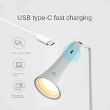 LED Reading Touch Desks Lamp USB Rechargeable Magnetic Move Read Book Bedroom Night Light Eye Protection To Reading Table Lamp